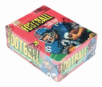 1980 TOPPS FOOTBALL UNOPENED WAX BOX