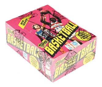 1981/82 TOPPS BASKETBALL WAX BOX