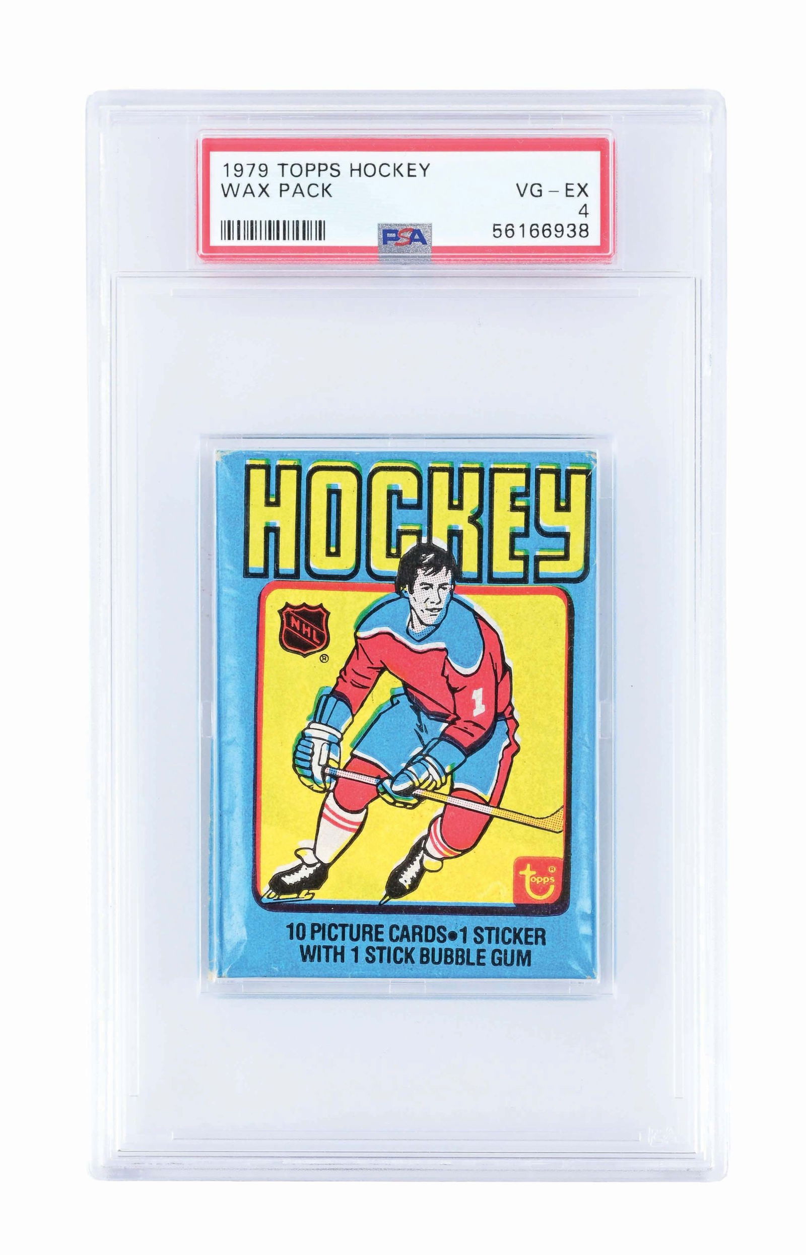 1979 TOPPS HOCKEY WAX PACK PSA 4 (1 of 2)