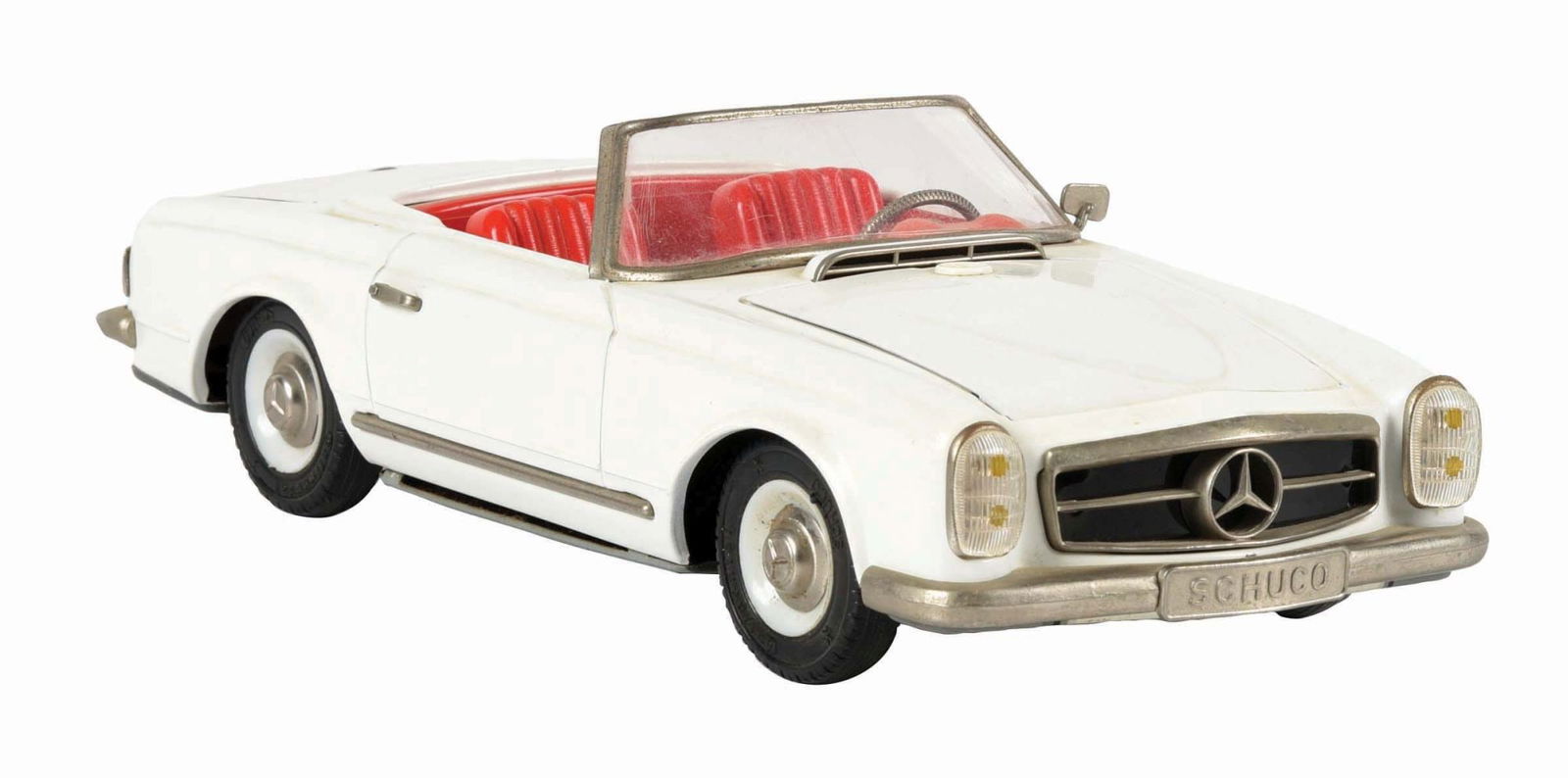 SCHUCO GERMAN ELEKTRO MERCEDES 230 SL AUTOMOBILE IN ORIGINAL BOX (1 of 4)