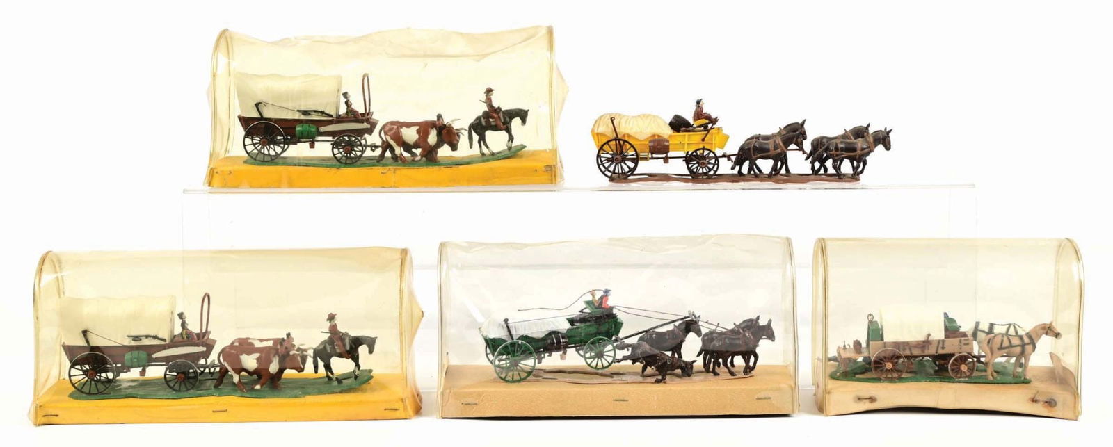 LOT OF 5: VARIOUS REVELL BUILT STORE DISPLAY MODEL KITS (1 of 2)