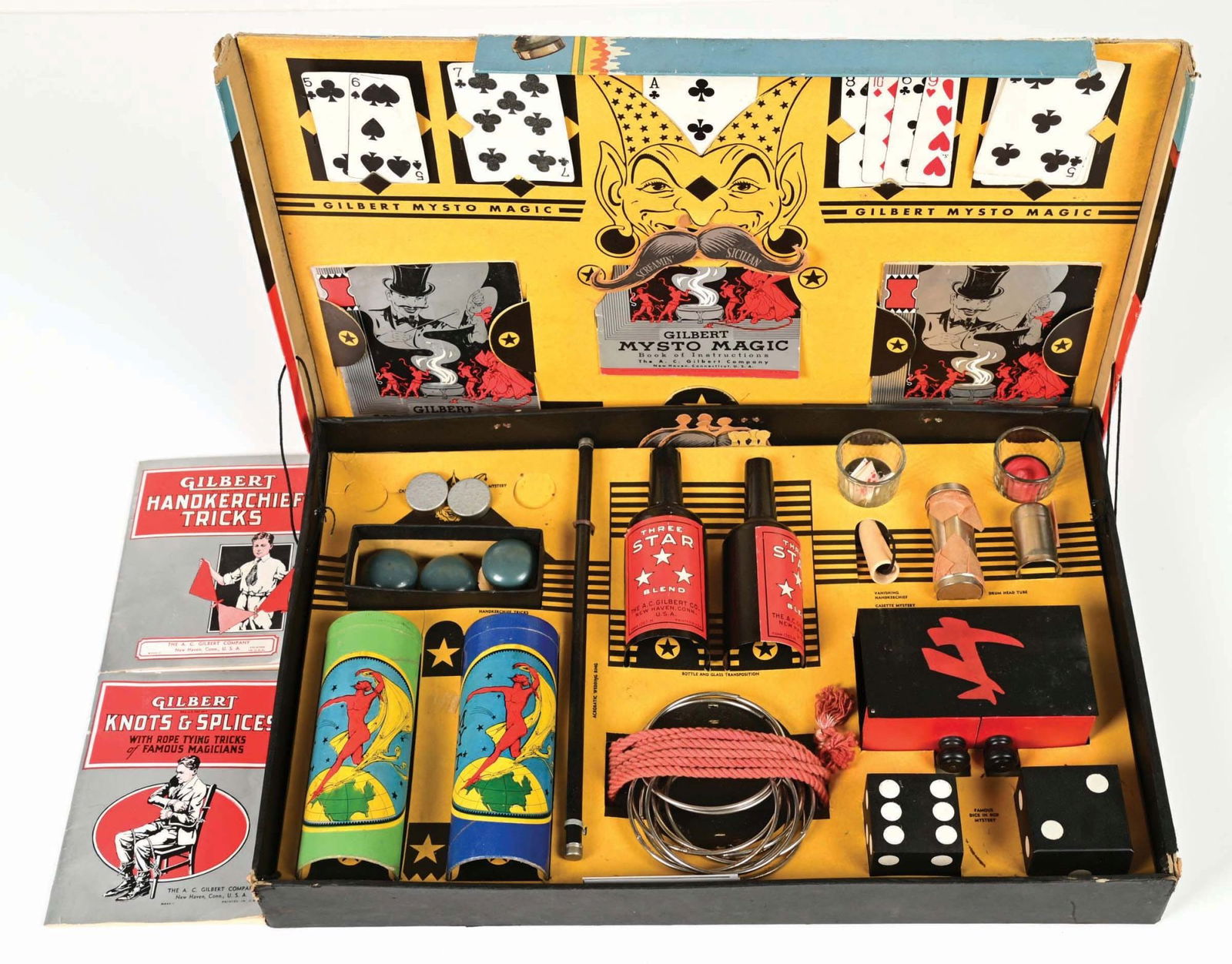 A.C. GILBERT MYSTO MAGIC SET IN THE ORIGINAL BOX (1 of 6)