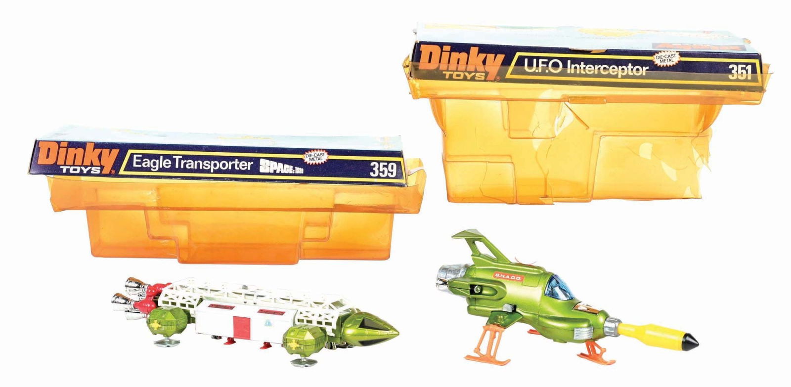 LOT OF 2: 1970S CAST METAL DINKY SPACE-RELATED TOYS (1 of 3)