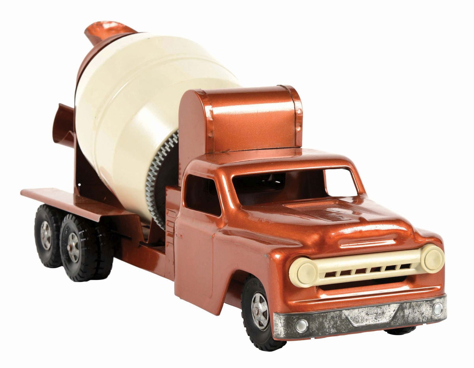 1950S STRUCTO PRESSED STEEL CEMENT MIXER TRUCK (1 of 4)