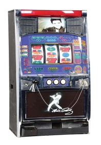 MODIFIED ELECTRIC ELVIS PRESLEY SLOT MACHINE