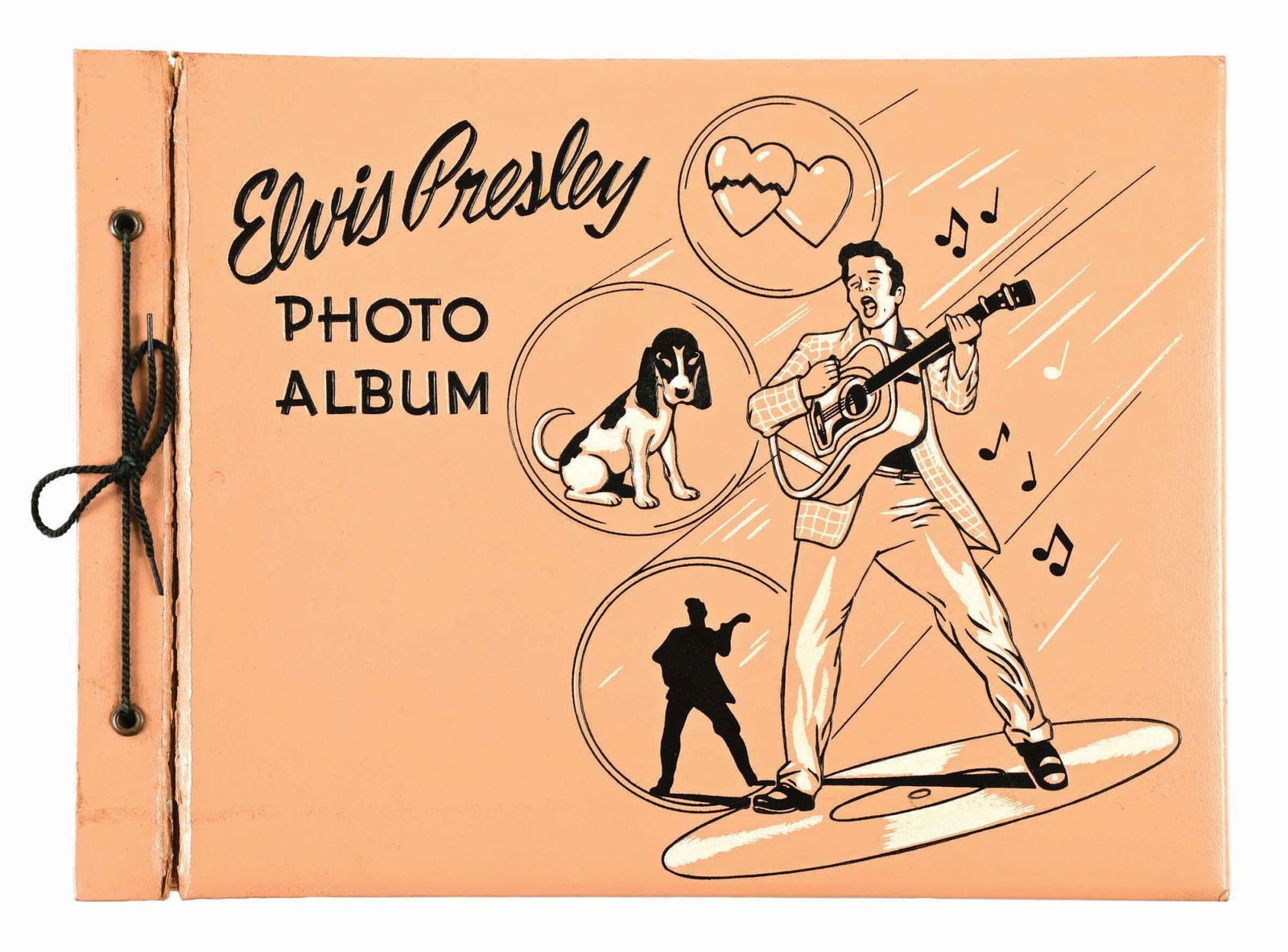 1950S ELVIS PRESLEY PHOTO ALBUM, NO PHOTOS INSIDE (1 of 3)