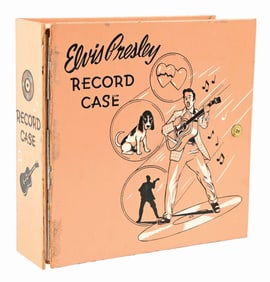 1950S ELVIS PRESLEY RECORD CASE