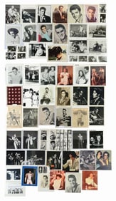 LARGE COLLECTION OF APPROXIMATELY 50 VARIOUS 2ND & 3RD GENERATION PHOTOS OF ELVIS PRESELY & OTHERS