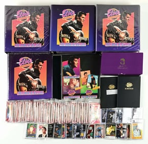 LARGE COLLECTION OF ELVIS PRESLEY CARDS, "THE CARDS OF HIS LIFE"