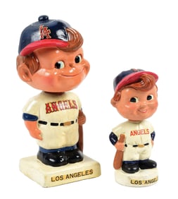 PAIR OF LA ANGELS NODDERS