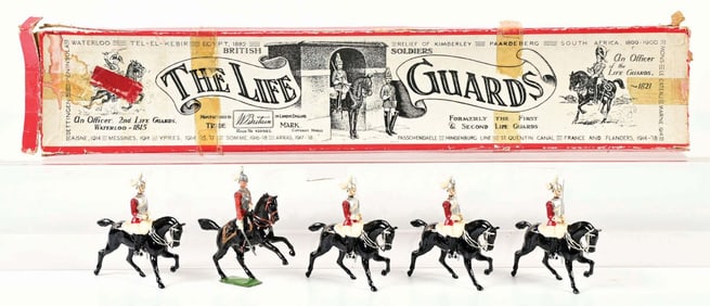 THE LIFE GUARDS BRITISH SOLDIERS FIGURE SET