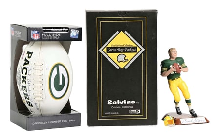 LOT OF 2: GREEN BAY PACKER MEMORABILIA ITEMS