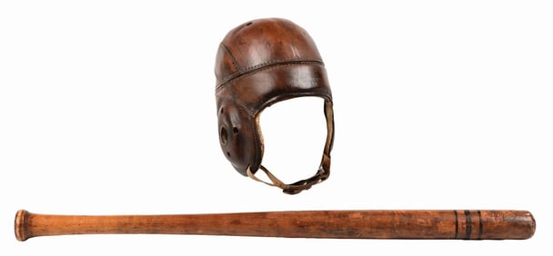 NICE LOT OF VINTAGE PRE-WAR SPORTS EQUIPMENT