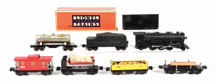LIONEL PRE-WAR NO. 225 FREIGHT SET