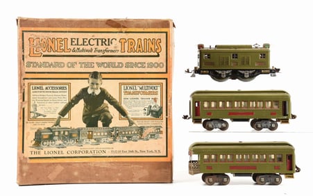 LIONEL LINES NO. 347 STANDARD GAUGE TRAIN SET W/ BOX