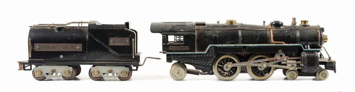 AMERICAN FLYER STANDARD GAUGE LOCOMOTIVE W/ VANDERBILT TENDER