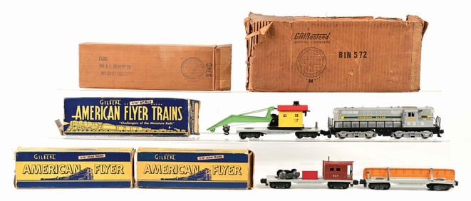 AMERICAN FLYER TRAIN SET