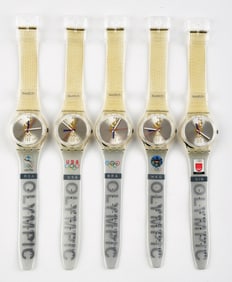 LOT OF 5: OLYMPIC SPECIALS SWATCHES