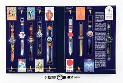 LOT OF 10: OLYMPIC SPECIALS SWATCHES