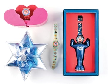 LOT OF 4: COLLECTOR, SPECIALS, AND WORLDWIDE SWATCHES