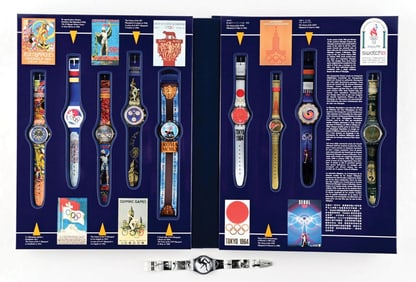 LOT OF 10: OLYMPIC SPECIALS SWATCHES