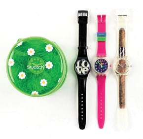 LOT OF 4: LIMITED SPECIAL AND WORLDWIDE SWATCHES