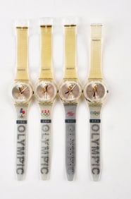 LOT OF 4: OLYMPIC SPECIALS SWATCHES