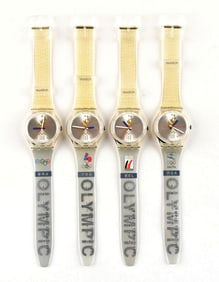 LOT OF 4: OLYMPIC SPECIALS SWATCHES