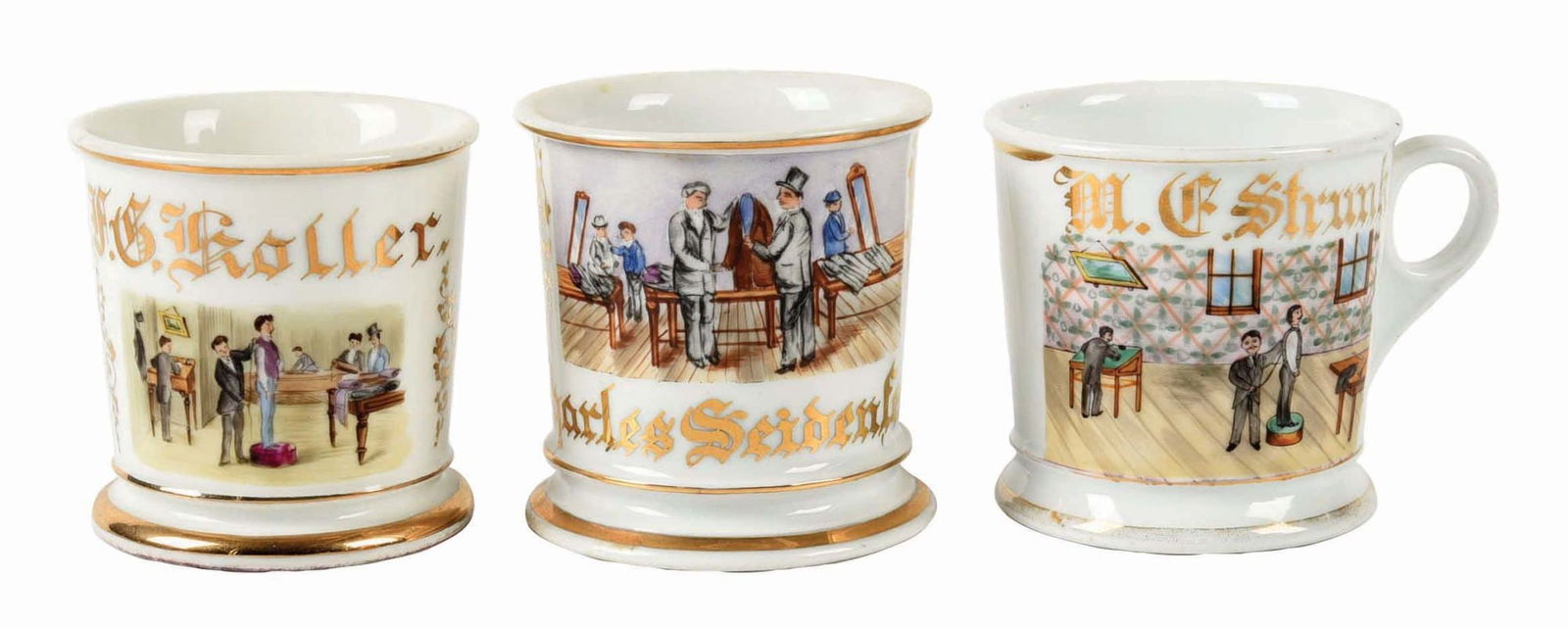 LOT OF 3: TAILOR SHAVING MUGS (1 of 4)