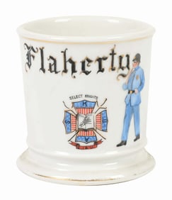 SELECT KNIGHTS POLICE OFFICER SHAVING MUG