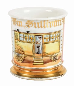 PIE & CAKE WAGON OPERATOR SHAVING MUG