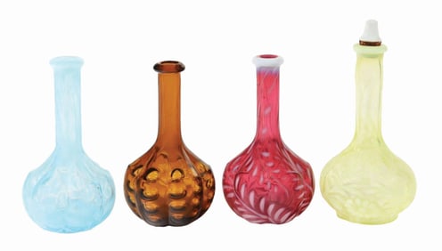 LOT OF 4: EARLY TONIC BOTTLES