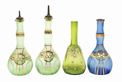 LOT OF 4: EARLY TONIC BOTTLES