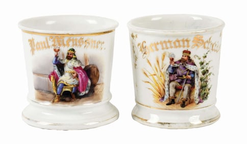 LOT OF 2: BREWMEISTER SHAVING MUGS