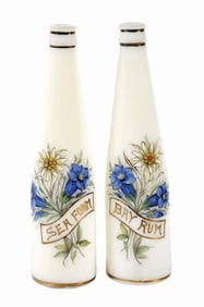 LOT OF 2: BARBERSHOP TONIC BOTTLES