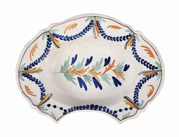 EARLY BARBER SHAVING BOWL