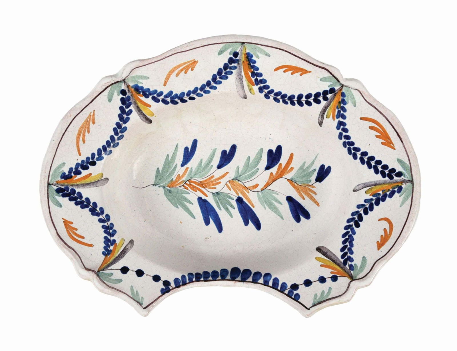 EARLY BARBER SHAVING BOWL (1 of 2)