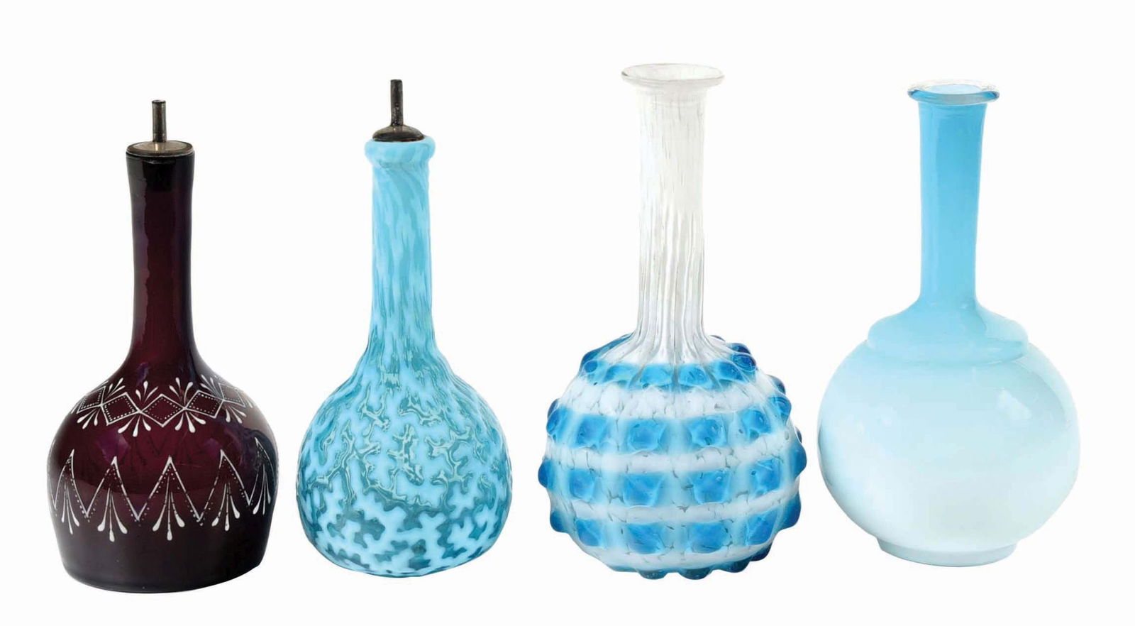 LOT OF 4: EARLY TONIC BOTTLES (1 of 4)