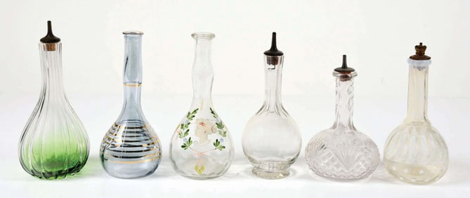 LOT OF 6: EARLY TONIC BOTTLES