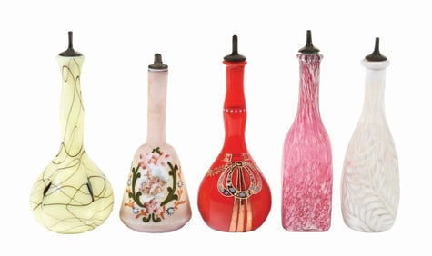 LOT OF 5: EARLY TONIC BOTTLES