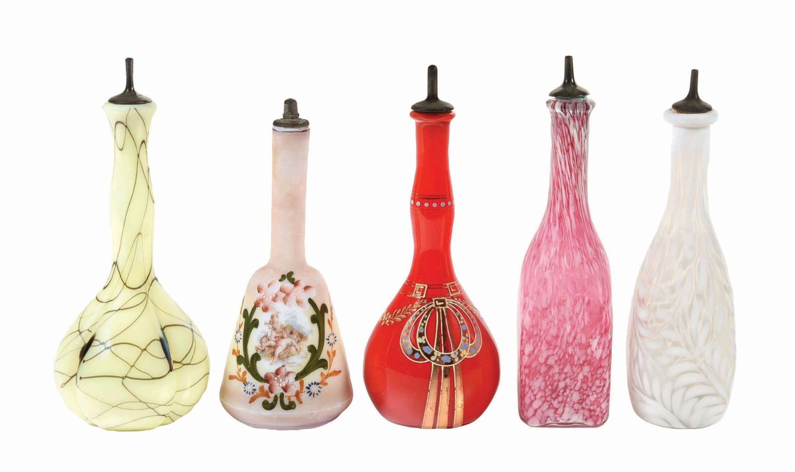 LOT OF 5: EARLY TONIC BOTTLES (1 of 4)