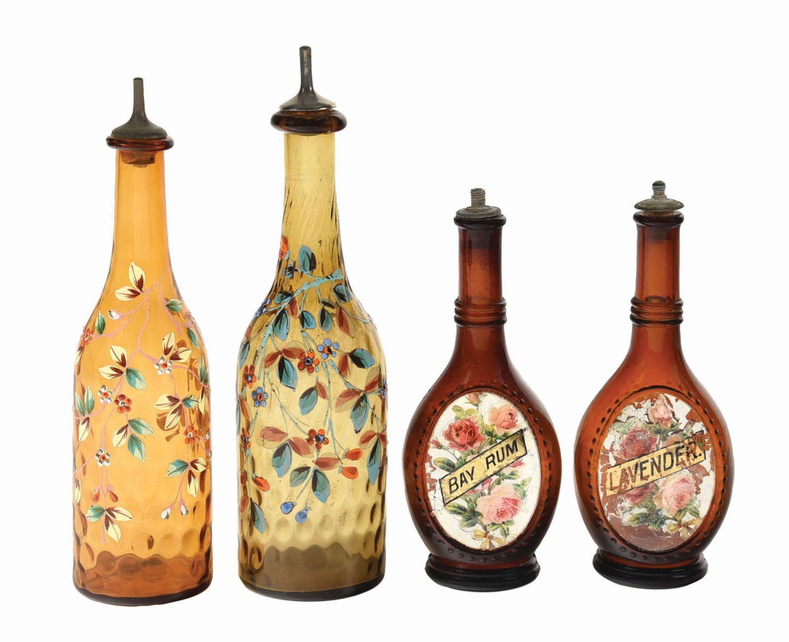 LOT OF 4: EARLY TONIC BOTTLES (1 of 4)