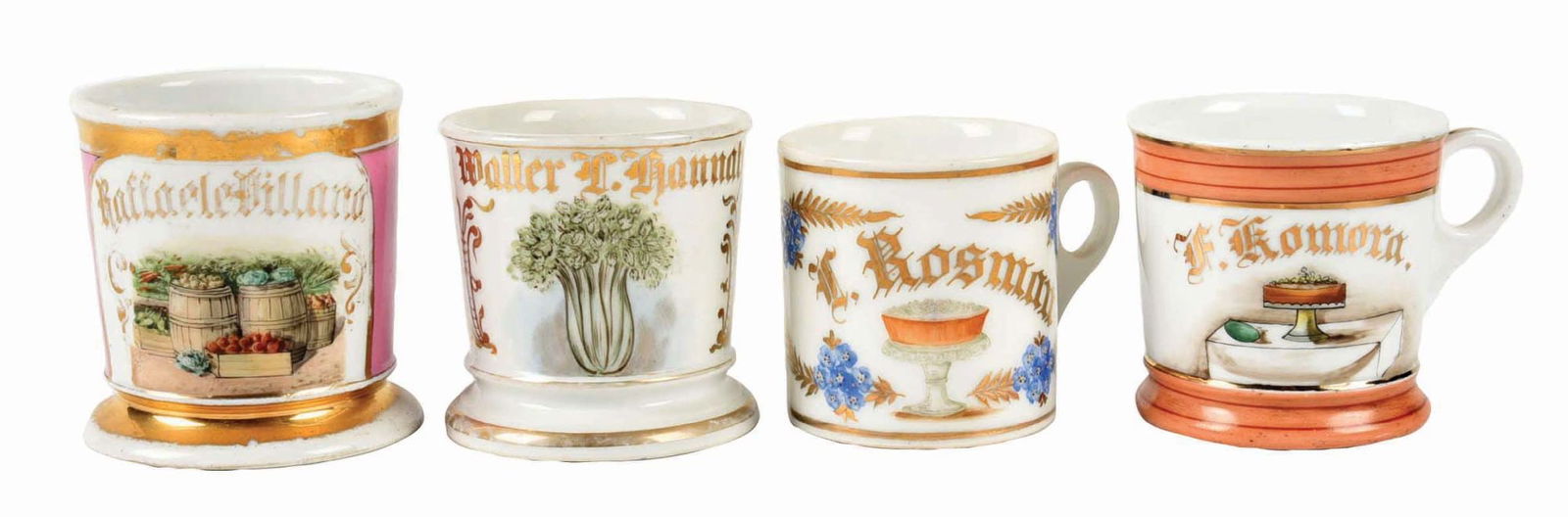 LOT OF 4: SHAVING MUGS (1 of 4)
