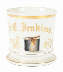 PAINTER SHAVING MUG.