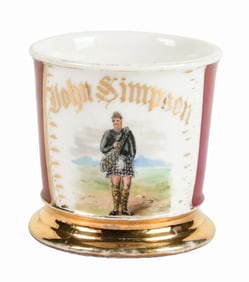 MAN IN KILT SHAVING MUG
