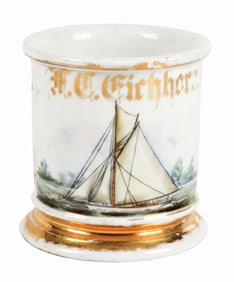 SAILBOAT OPERATOR SHAVING MUG