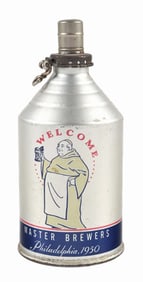 MASTER BREWERS PHILADELPHIA 1950 CROWNTAINER-LIGHTER