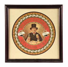 WILLIAM J. LEMP BREWING CO. ARTIST PROOF LITHOGRAPH