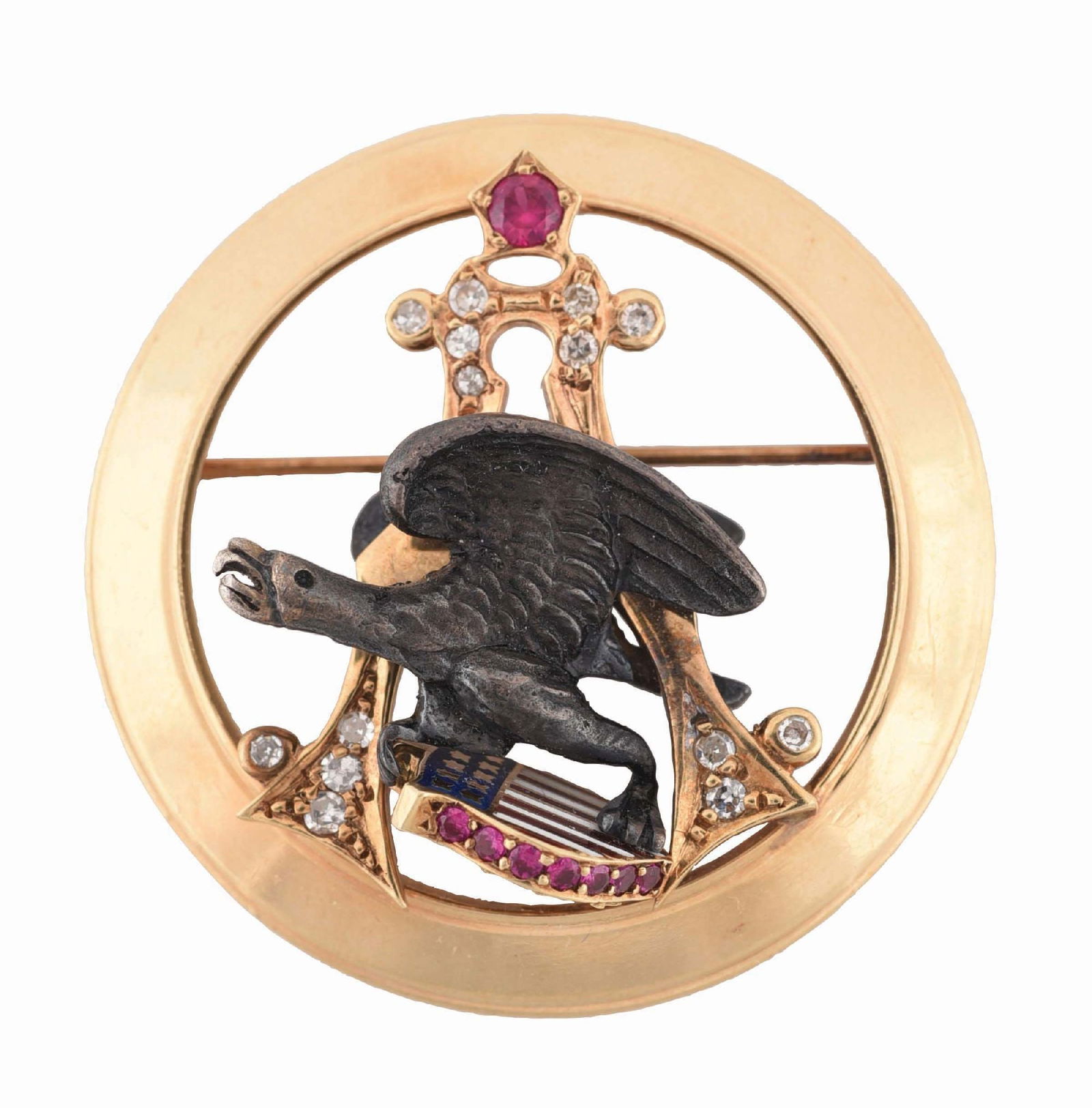 ANHEUSER-BUSCH EAGLE LOGO PENDANT PIN (1 of 5)
