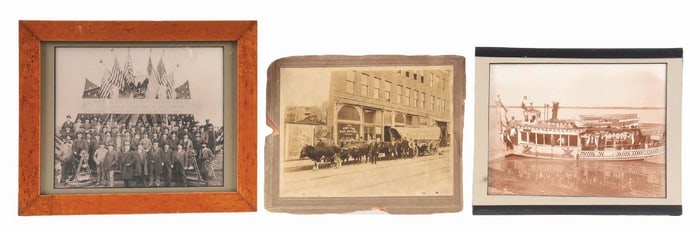 LOT OF 3: ORIGINAL ANHEUSER-BUSCH BUDWEISER PHOTOGRAPHS